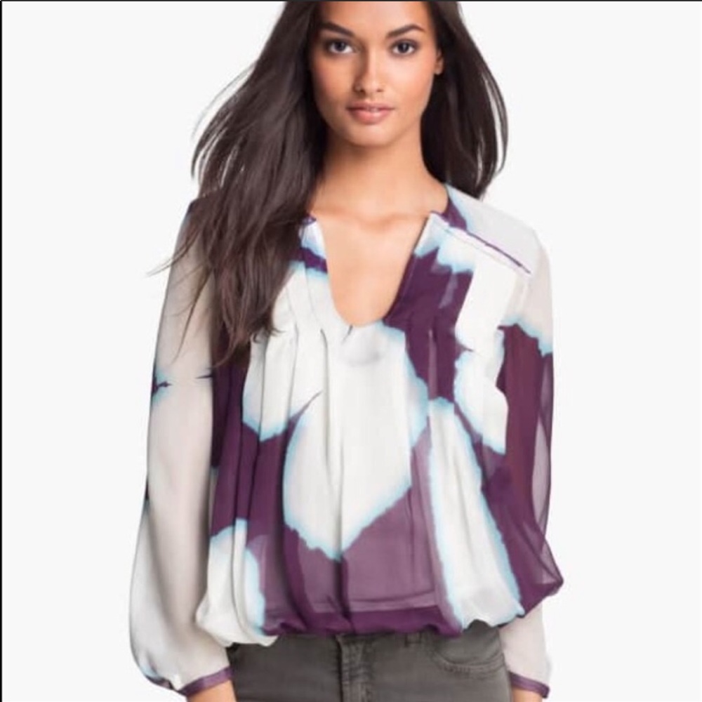 Diane von Fürstenberg Anuhea Blouse Size 6